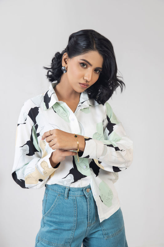Faces - Button Down Shirt