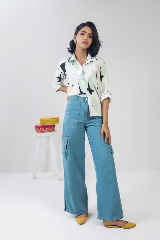 Faces - Button Down Shirt